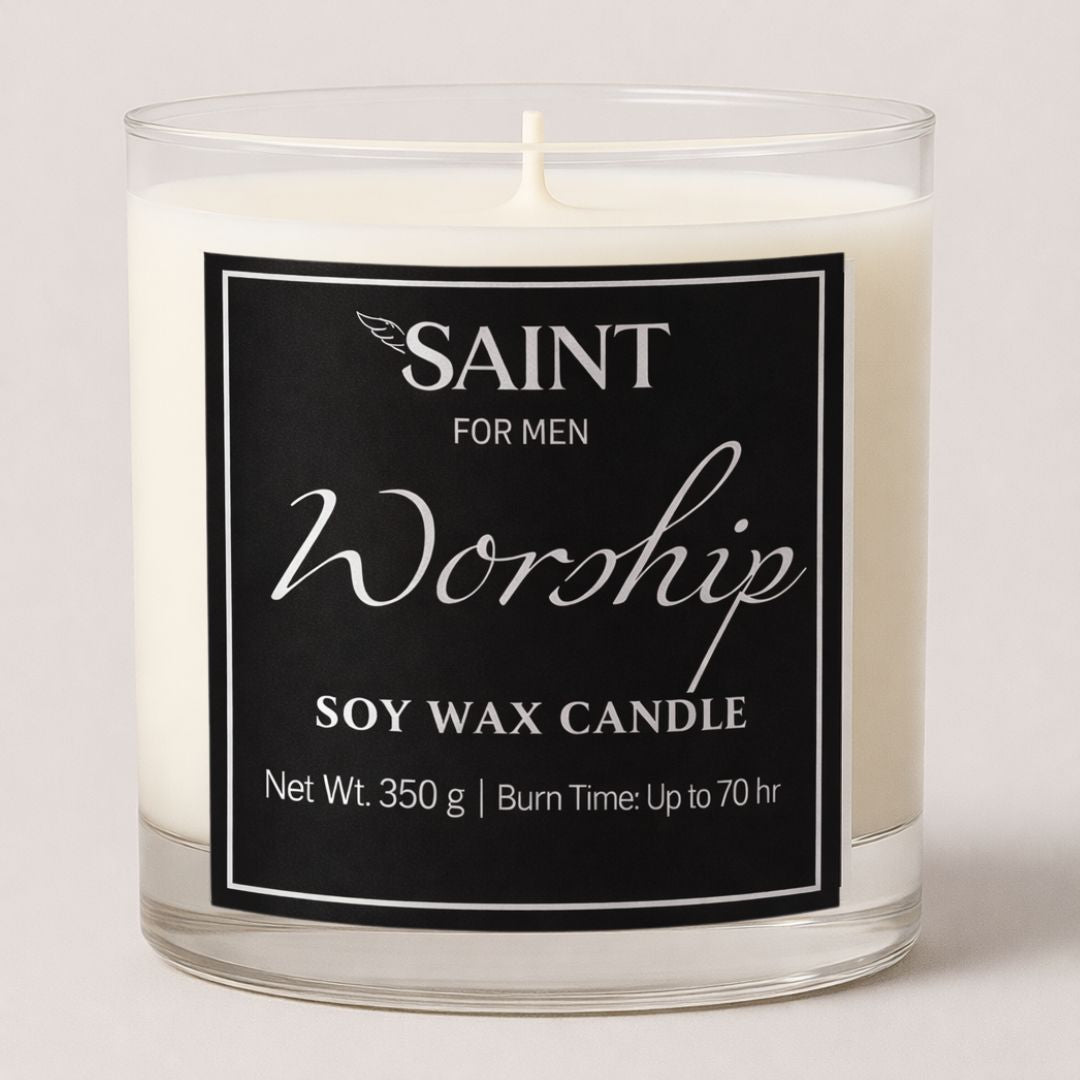 Worship – Soy Wax Candle | SAINT for Men
