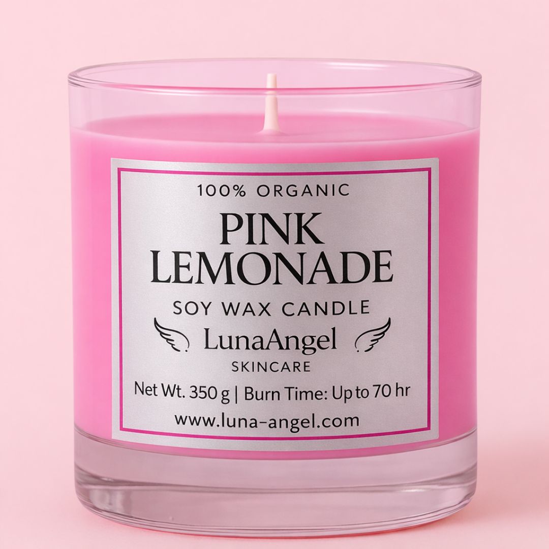 Pink Lemonade – شمعة شمع صويا – 220 جم