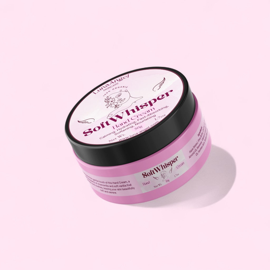 Soft Whisper moisturizing hand cream for dry hands – non-greasy finish