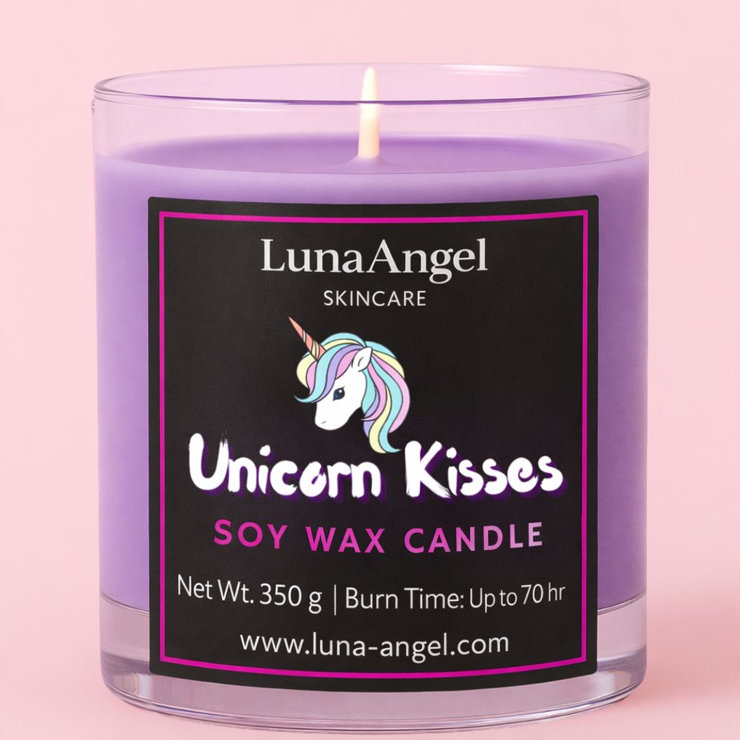 Unicorn Kisses – شمعة شمع صويا – 220 جم