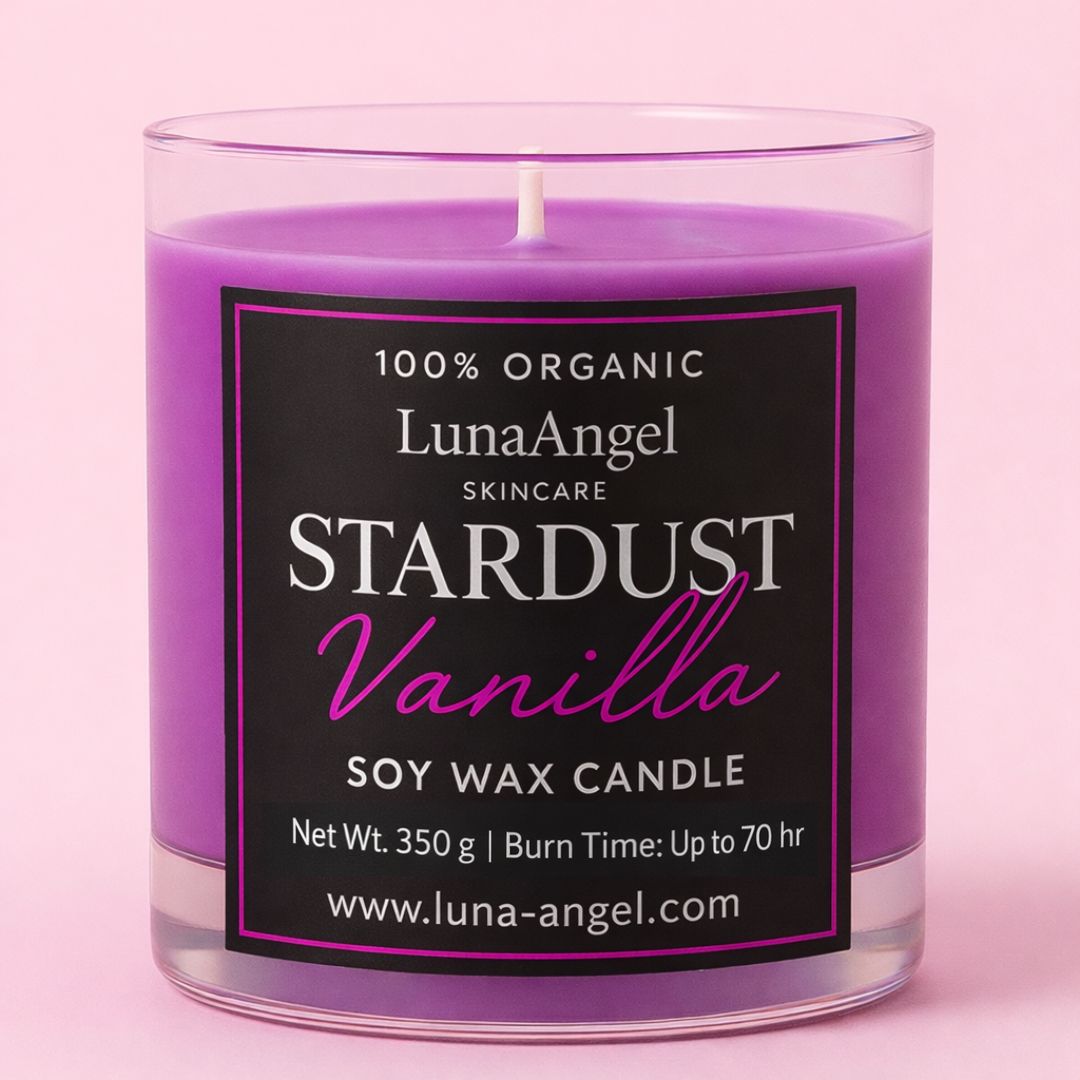 Stardust Vanilla – شمعة شمع صويا – 220 جم