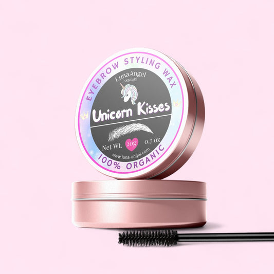 Unicorn Kisses eyebrow wax by LunaAngel for trendy fluffy brows