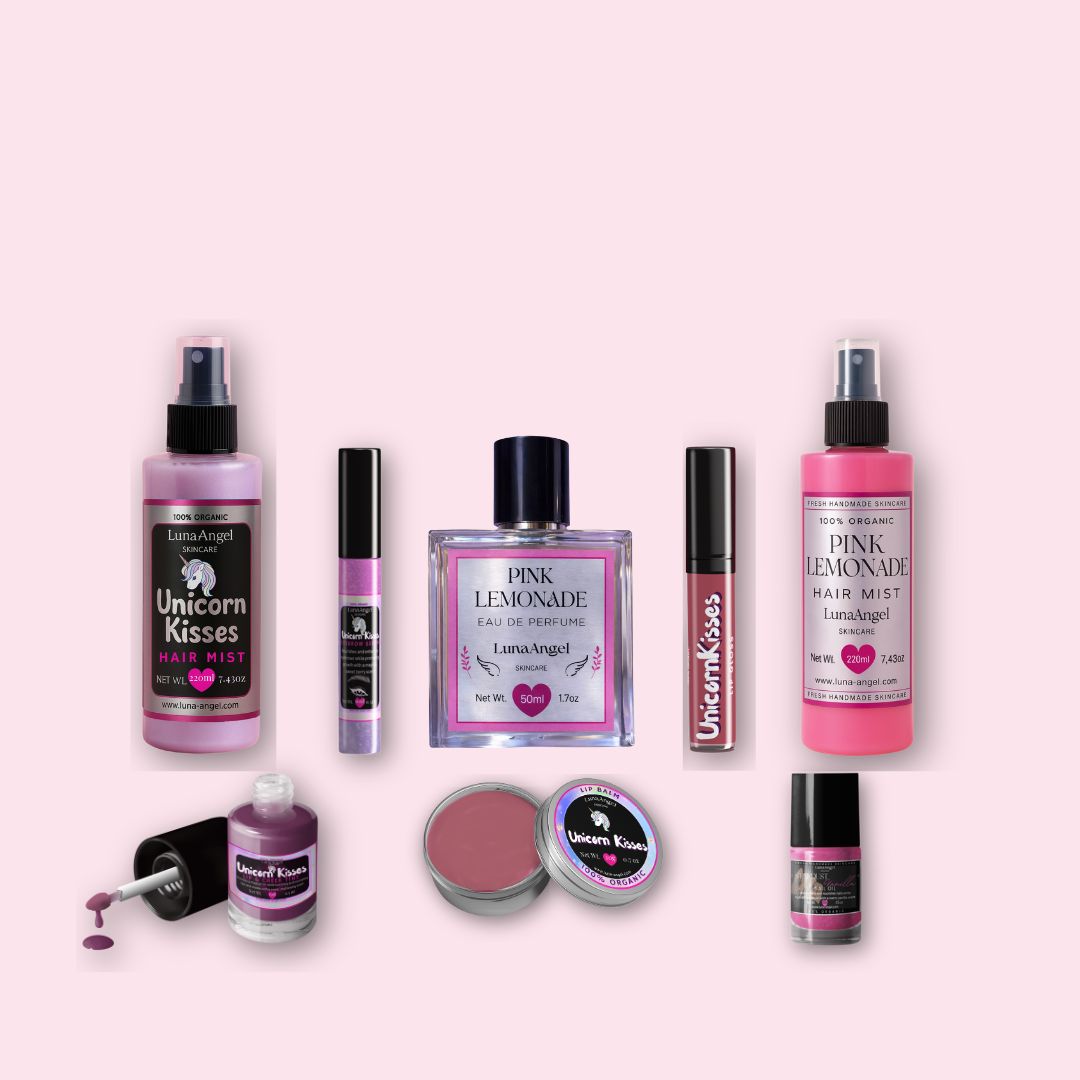 LunaAngel Best Sellers Collection featuring top-selling skincare, body care, and scented beauty products loved by customers