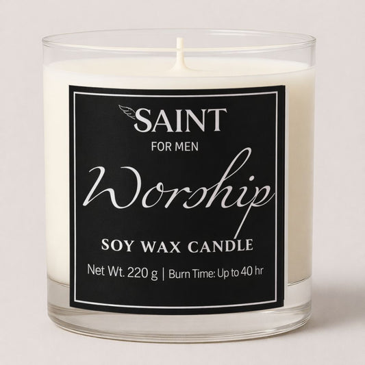Worship – Soy Wax Candle | SAINT for Men