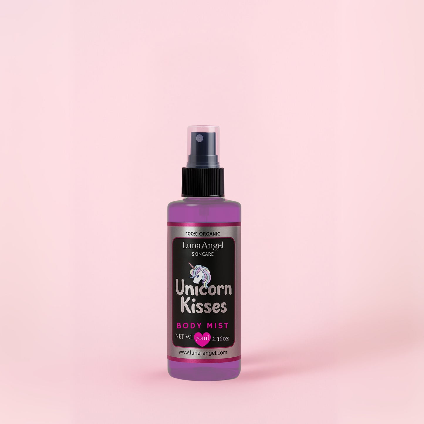Unicorn Kisses body mist bottle product photo
