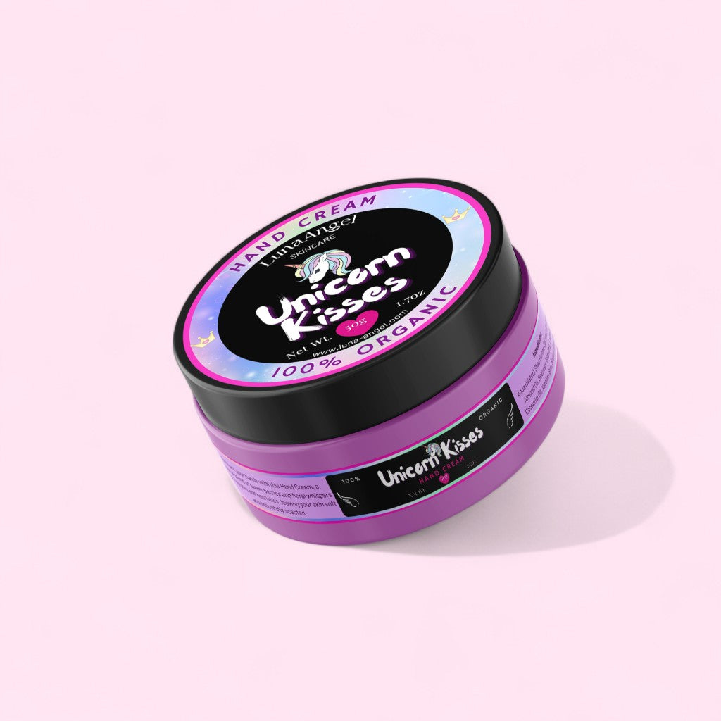 Unicorn Kisses hand cream for dry hands – non-greasy daily hydration