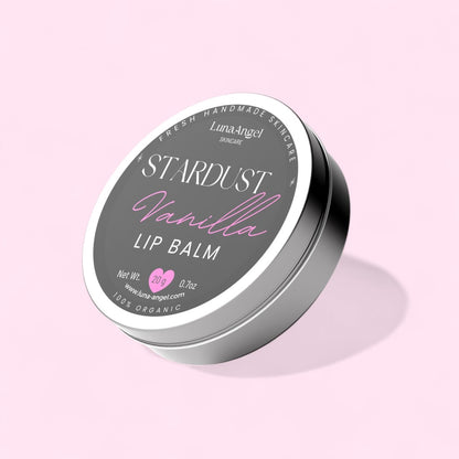 Vanilla bean lip balm tin deep moisture soft lips
