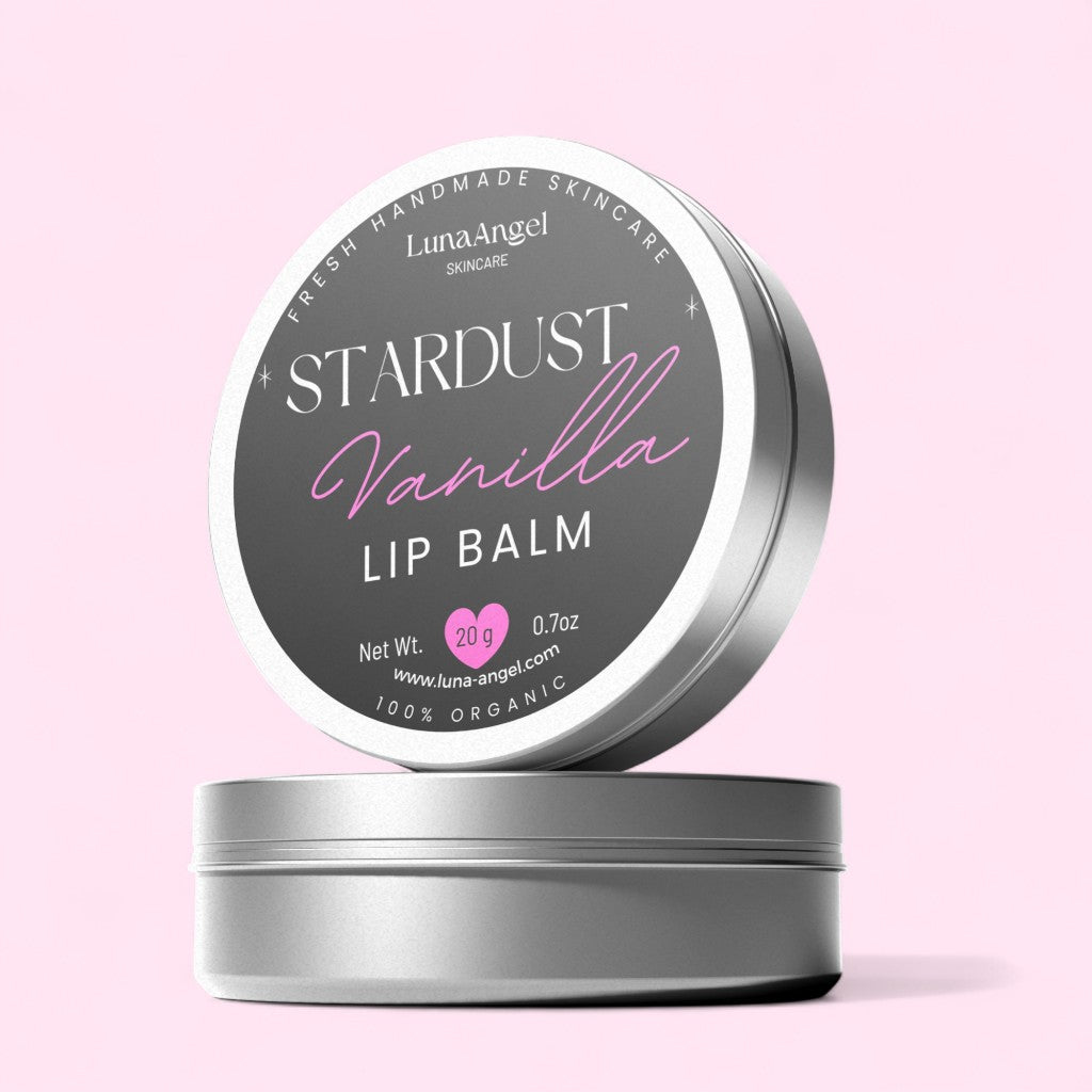 Luxury lip balm Stardust Vanilla by LunaAngel