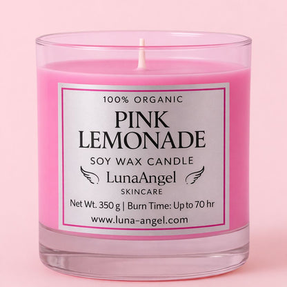 Pink Lemonade – شمعة شمع صويا – 220 جم