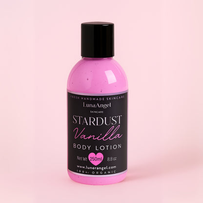 Stardust Vanilla Body Lotion lifestyle photo – luxury body care Egypt