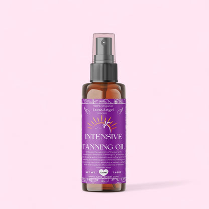 Intensive Tanning Oil Purple Edition 220ml by LunaAngel – organic tanning oil for sun kissed glow
