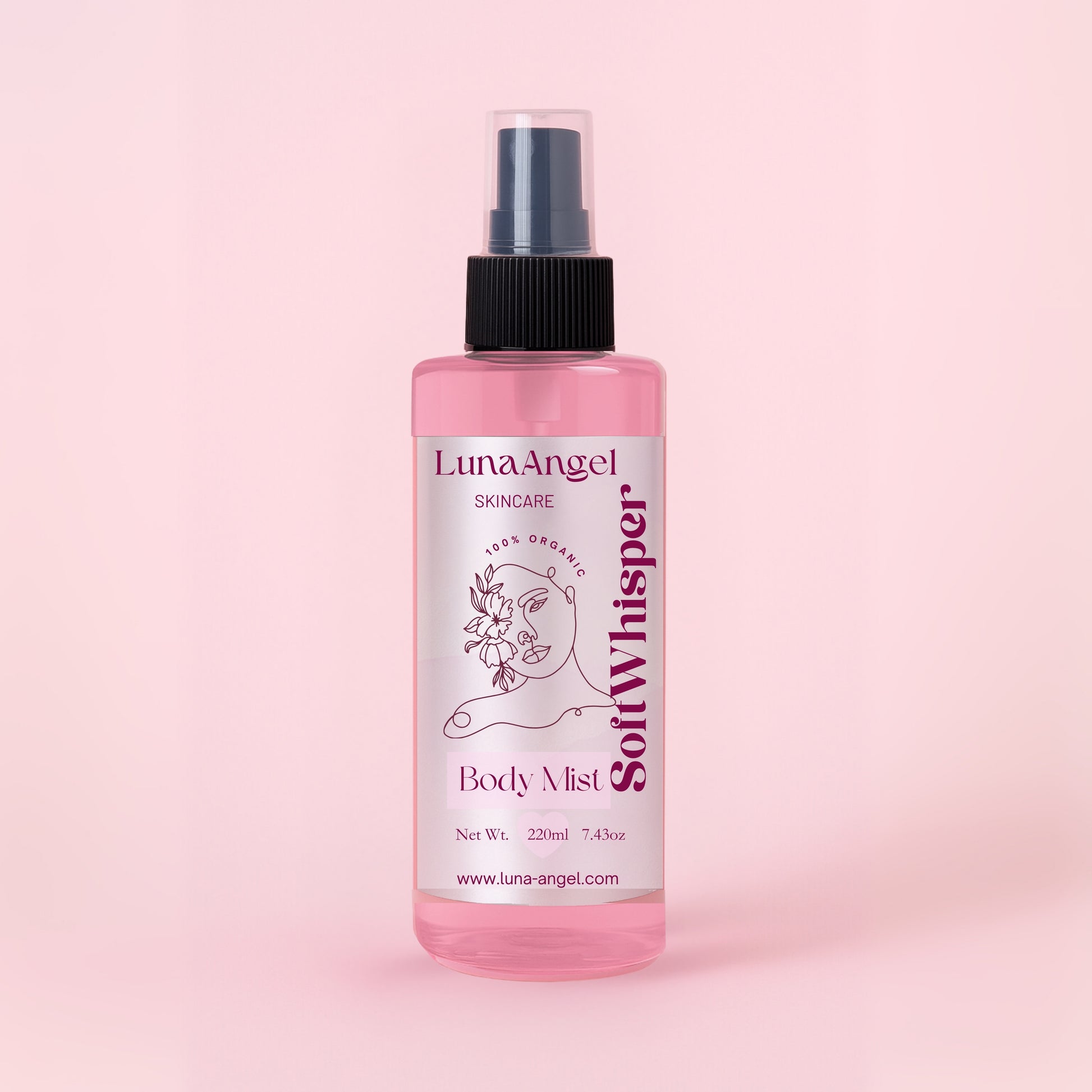 Luxury feminine body mist Soft Whisper made in Egypt