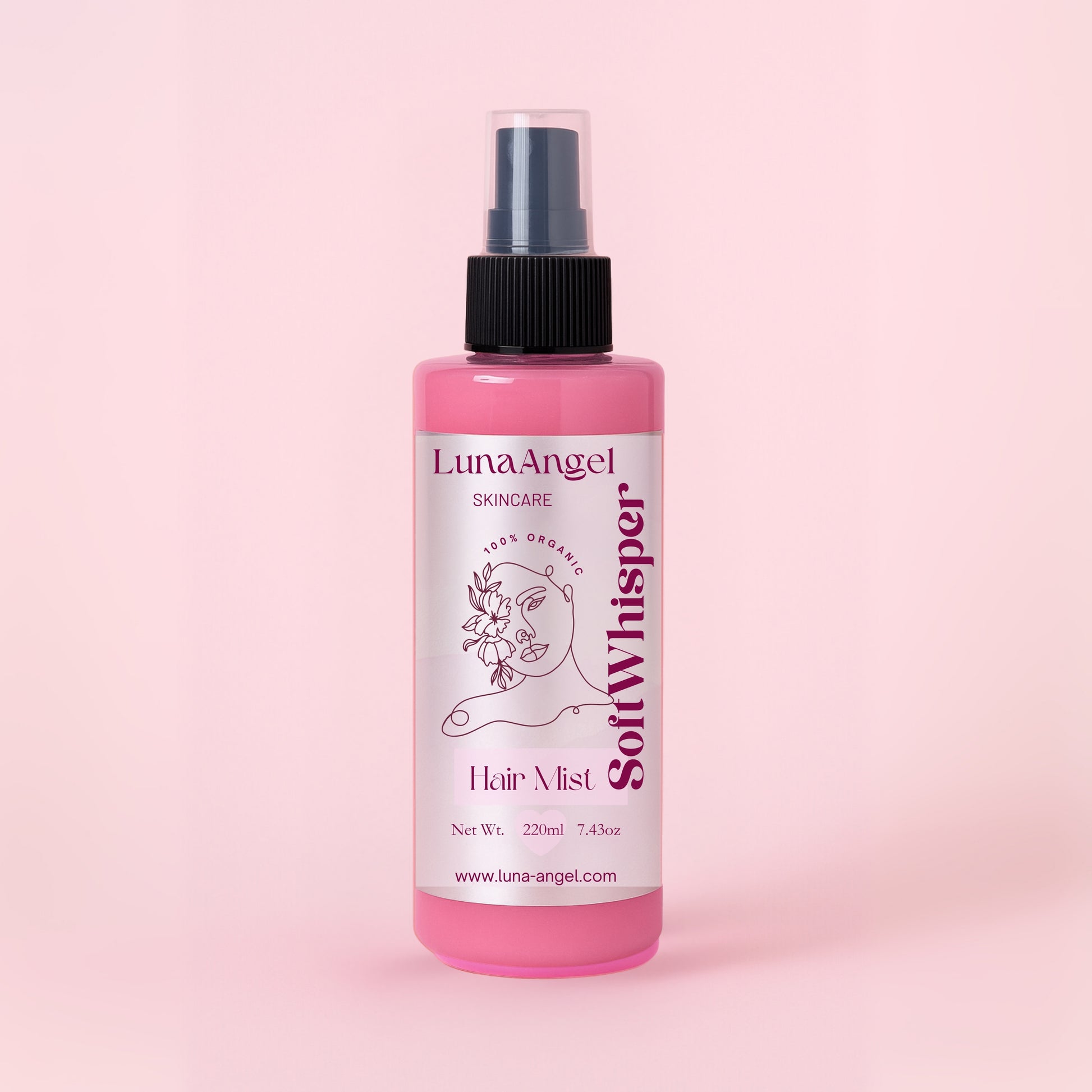 Soft Whisper hair fragrance soft floral powdery scent elegant feminine vibe
