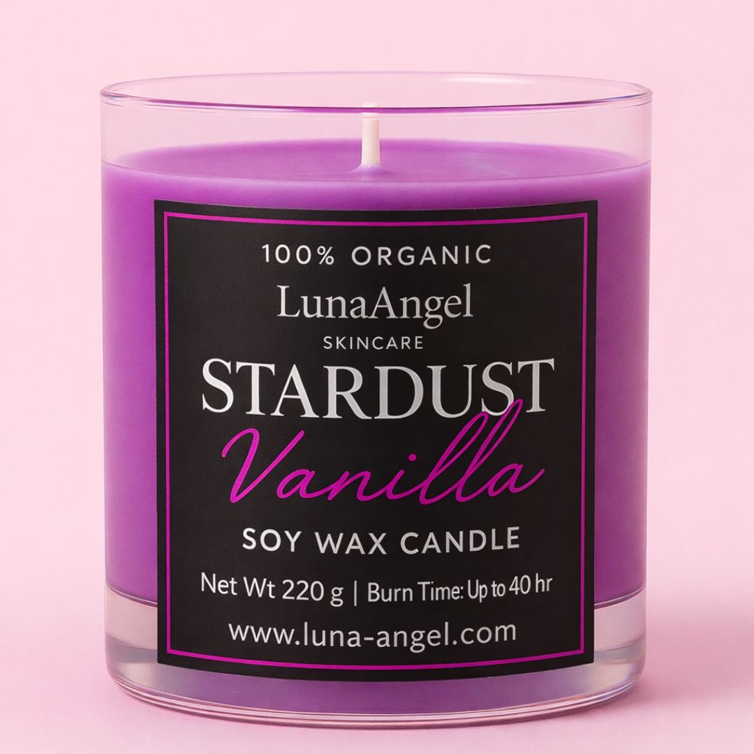 Stardust Vanilla – شمعة شمع صويا – 220 جم