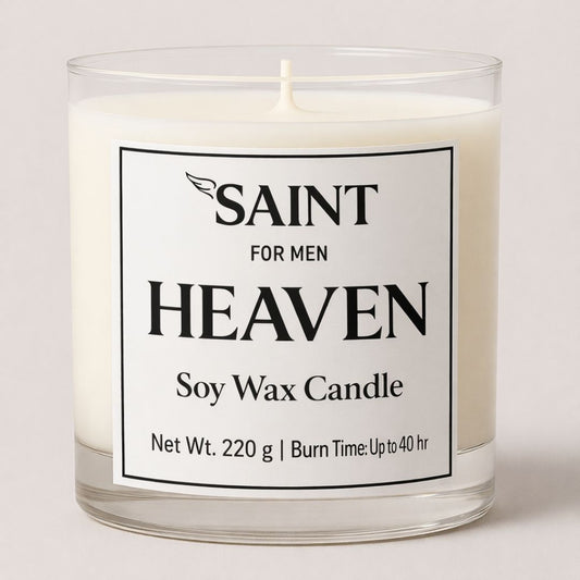 Heaven – Soy Wax Candle  | SAINT for Men