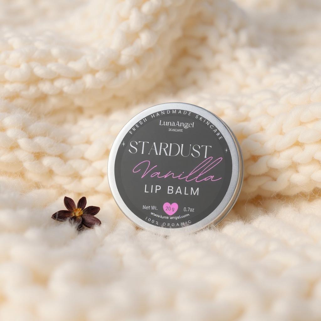 Stardust Vanilla KTB base lip balm warm vanilla scent