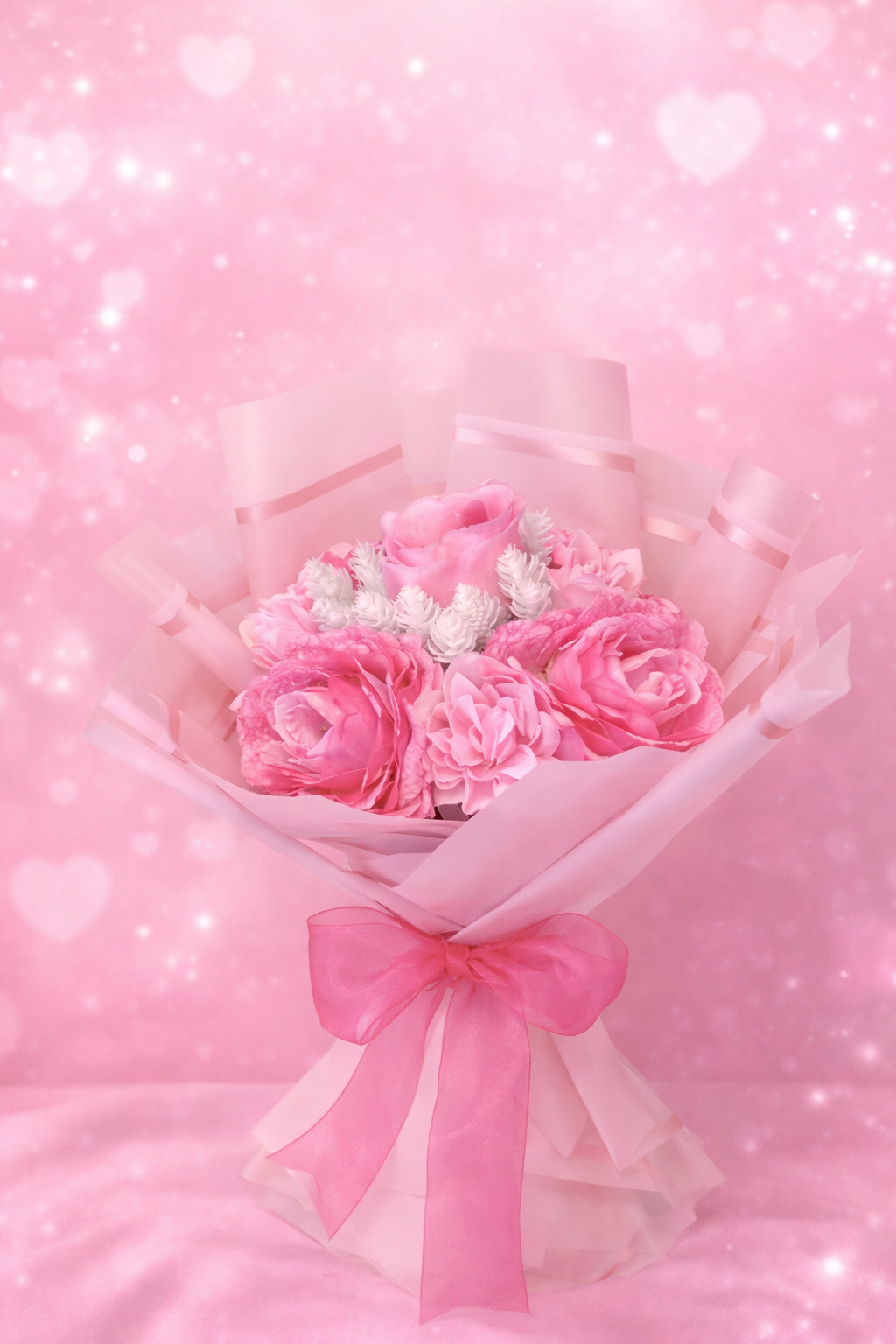 🩷 Soft Whisper Sweet Valentine Gift + Flowers
