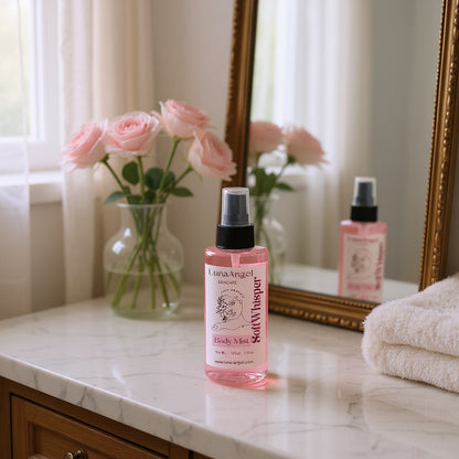 Soft Whisper feminine body mist inspired by La Vie Est Belle