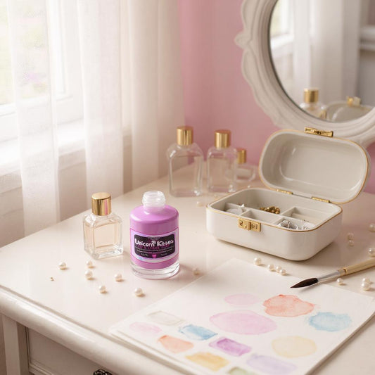 Unicorn Kisses lip and cheek tint by LunaAngel fun youthful TikTok aesthetic
