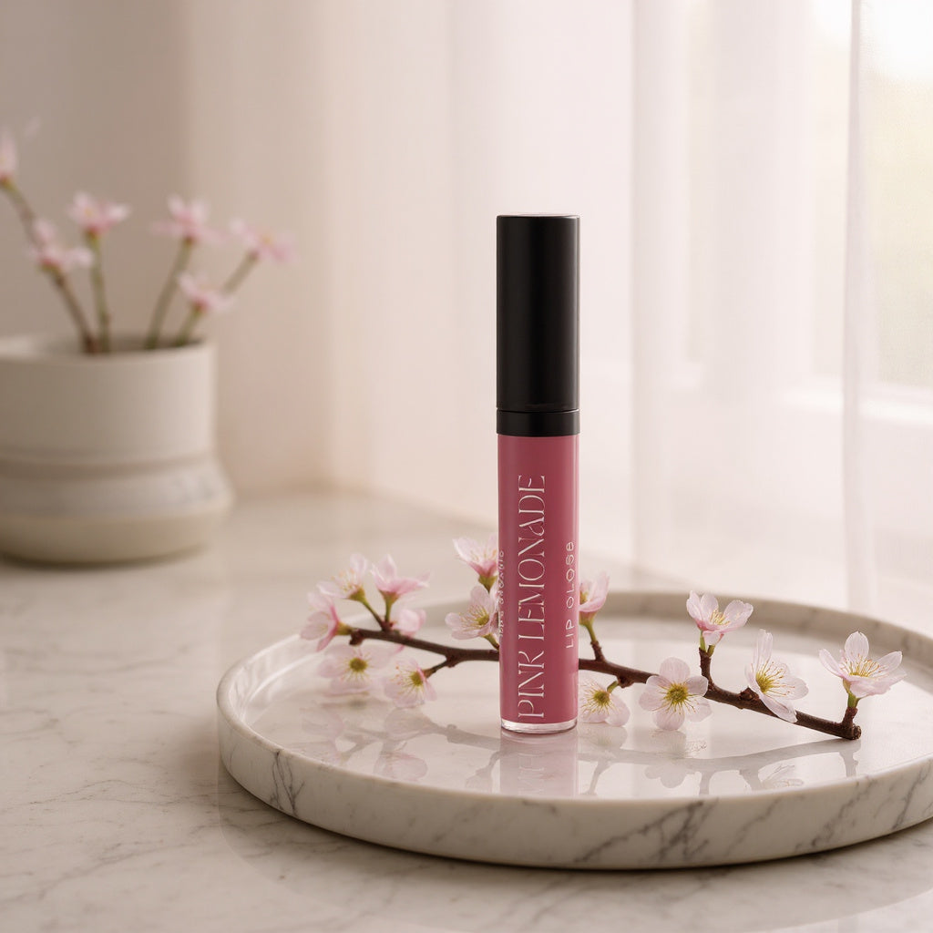 Cotton candy flavored lip gloss 6ml for glass-like shine