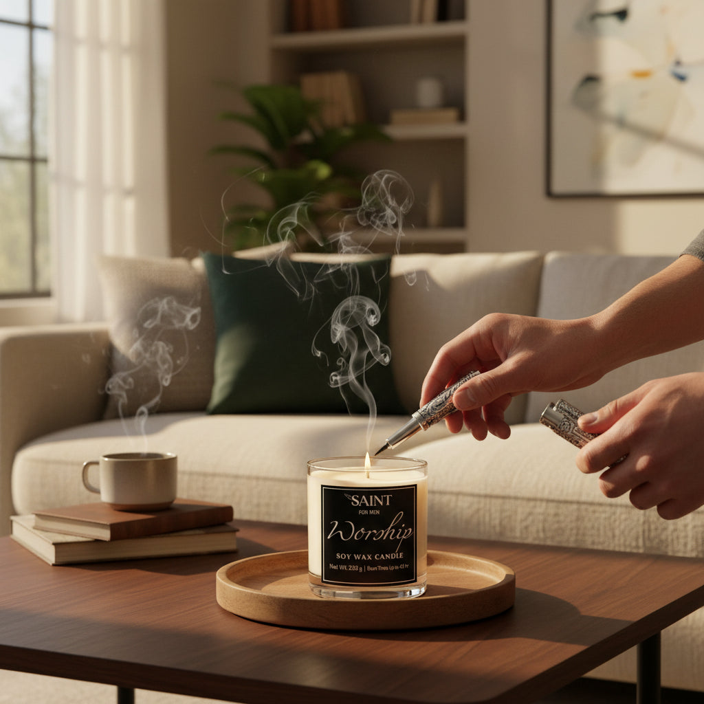 Worship – Soy Wax Candle | SAINT for Men