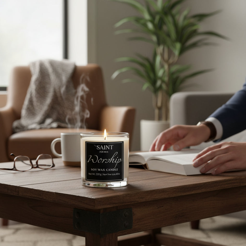 Worship – Soy Wax Candle | SAINT for Men