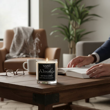 Worship – Soy Wax Candle | SAINT for Men