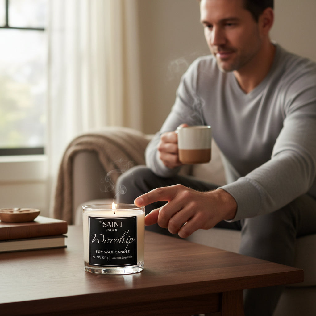 Worship – Soy Wax Candle | SAINT for Men
