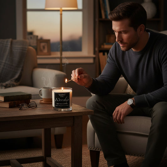 Worship – Soy Wax Candle | SAINT for Men