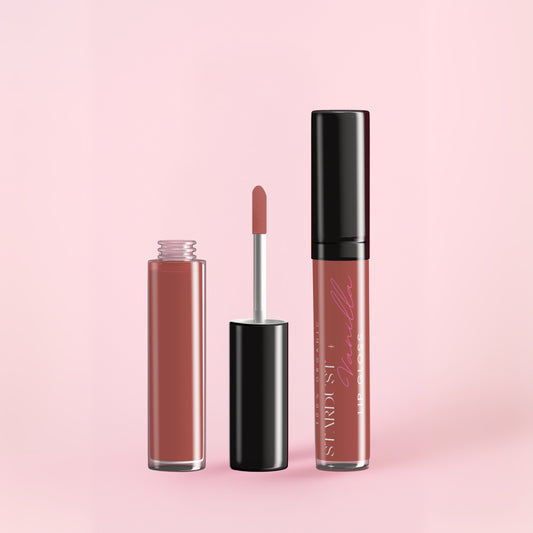 Stardust Vanilla lip gloss 6ml warm luxury finish