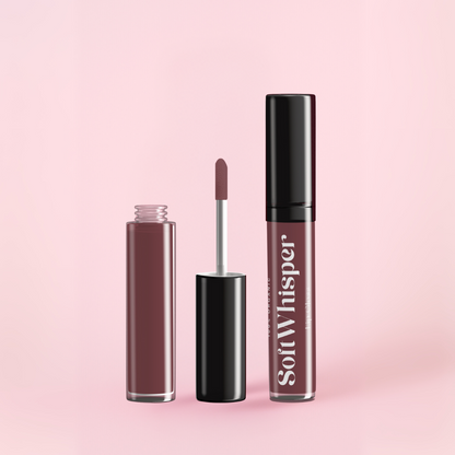 Soft Whisper lip gloss KTB base non-sticky shine made with love in Egypt